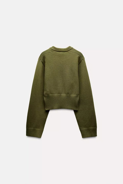 Lily | Green jumper