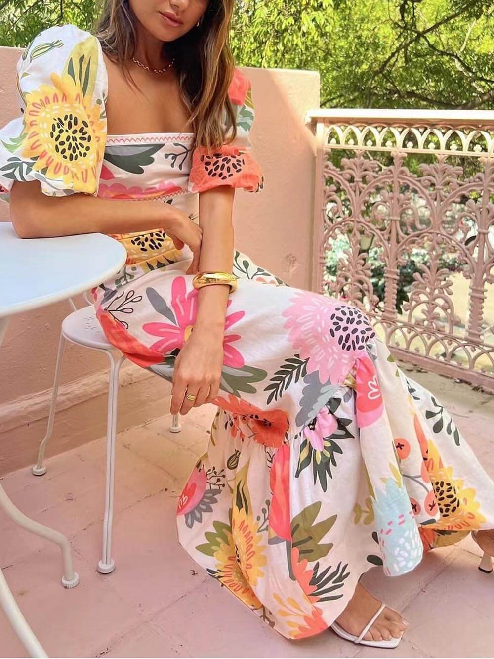 Nordlys™ | Maxi Dress with Print