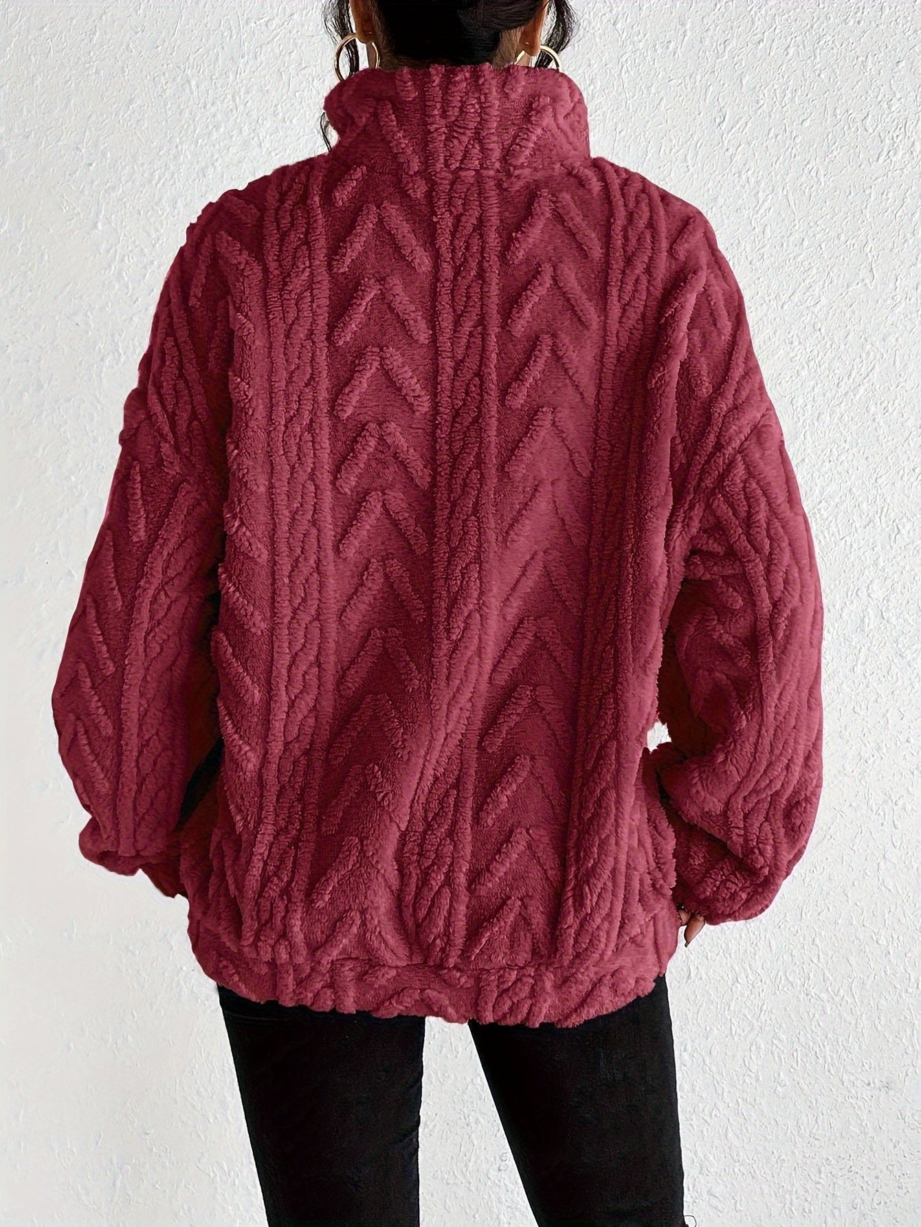 Millie | Knit Half Zip Sweater
