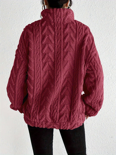 Millie | Knit Half Zip Sweater