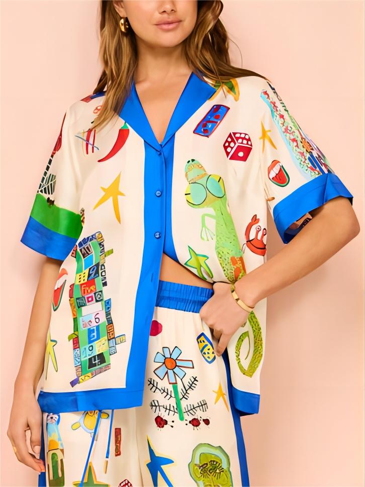 ELEANOR | PRINTED SUMMER SET