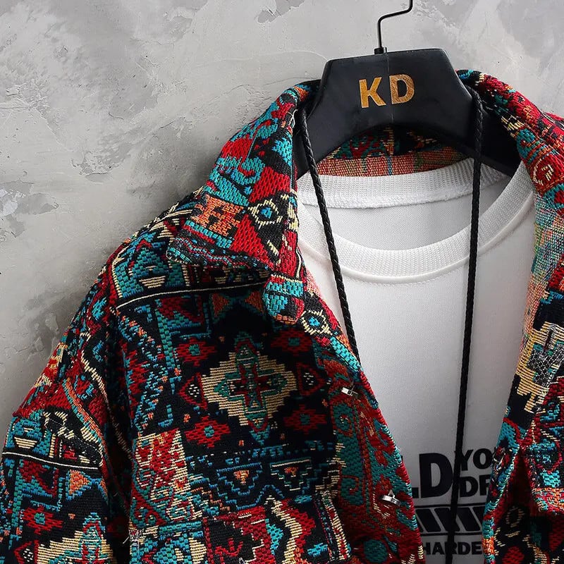 Kristlay | Vintage Tribal Patchwork Jacket
