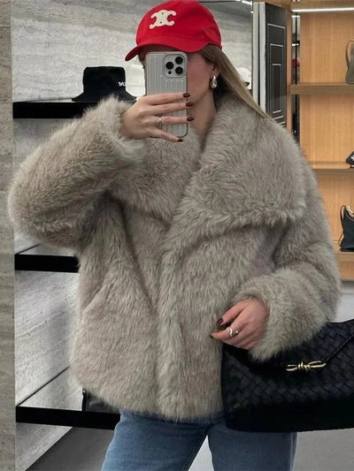 Noty | Faux Fur Jacket