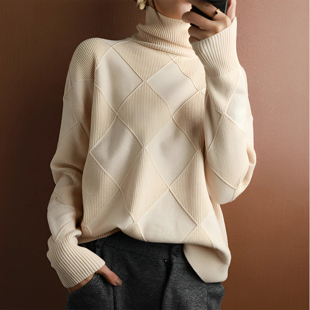 Jessica | Knit Turtleneck Sweater