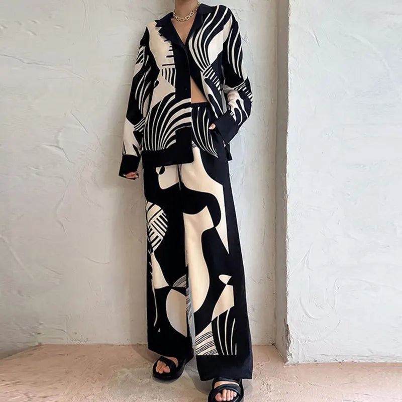 Amara - Conjunto chic de dos piezas
