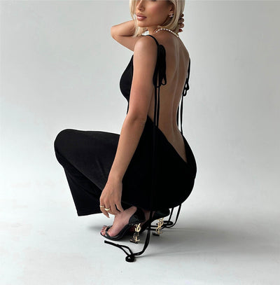 Lisa Backless Dress