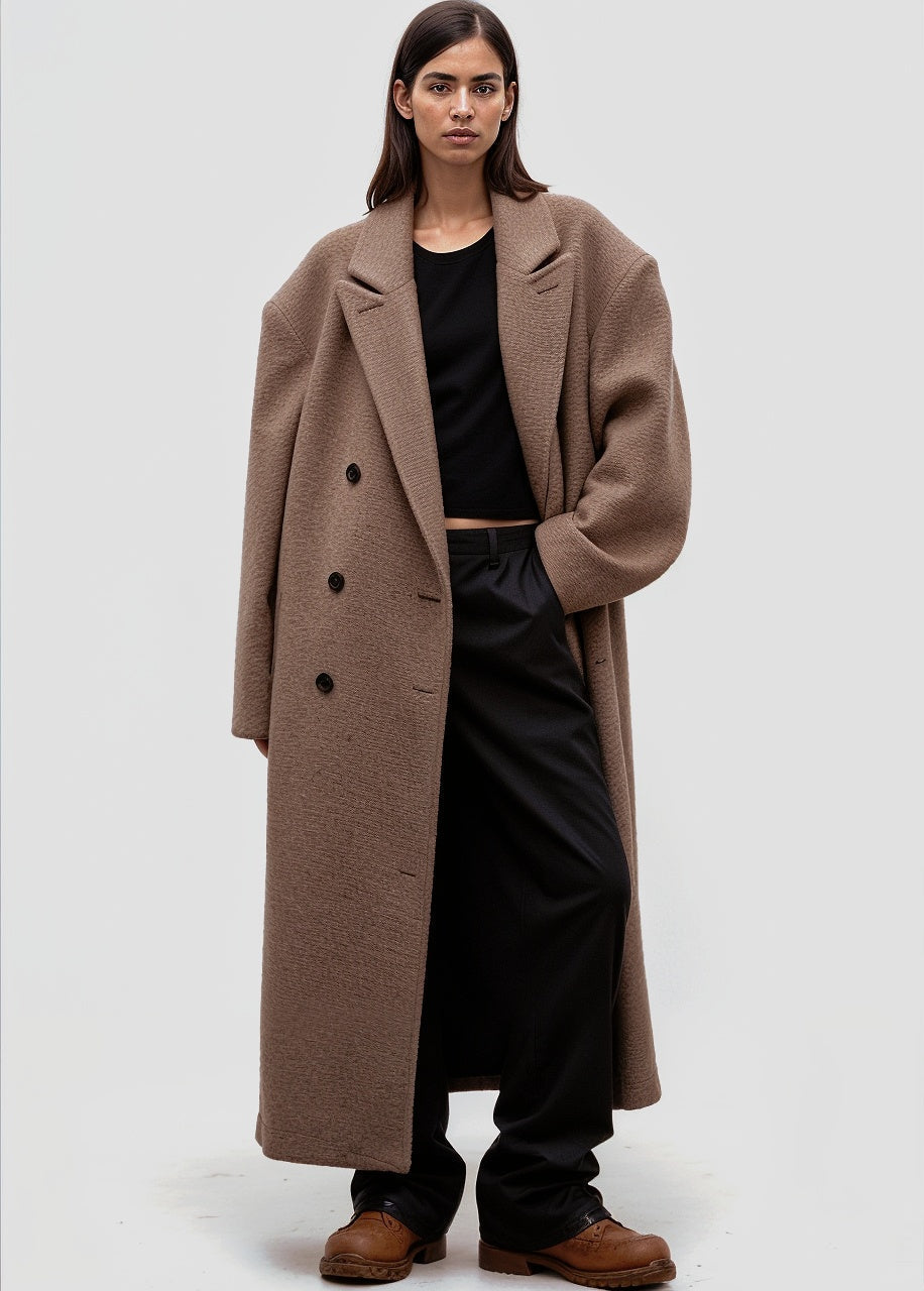 Marry | Velouré Oversized Coat