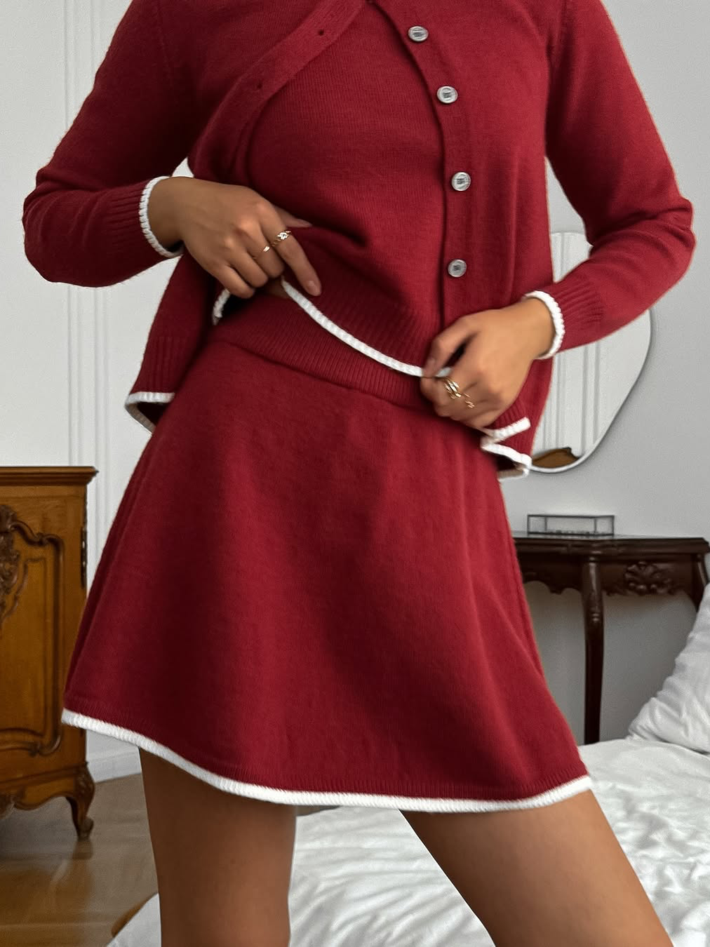 Amanda | Three Piece Skirt Set