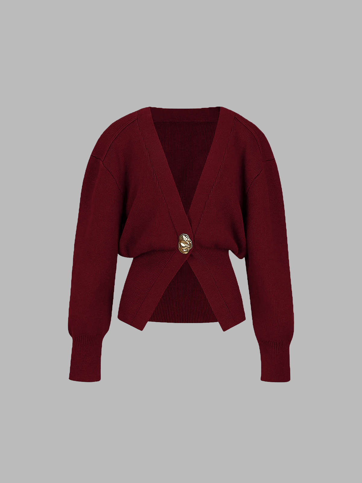 Eleanor | Retro V-neck Cardigan