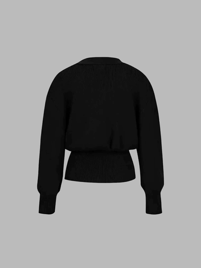 Eleanor | Retro V-neck Cardigan