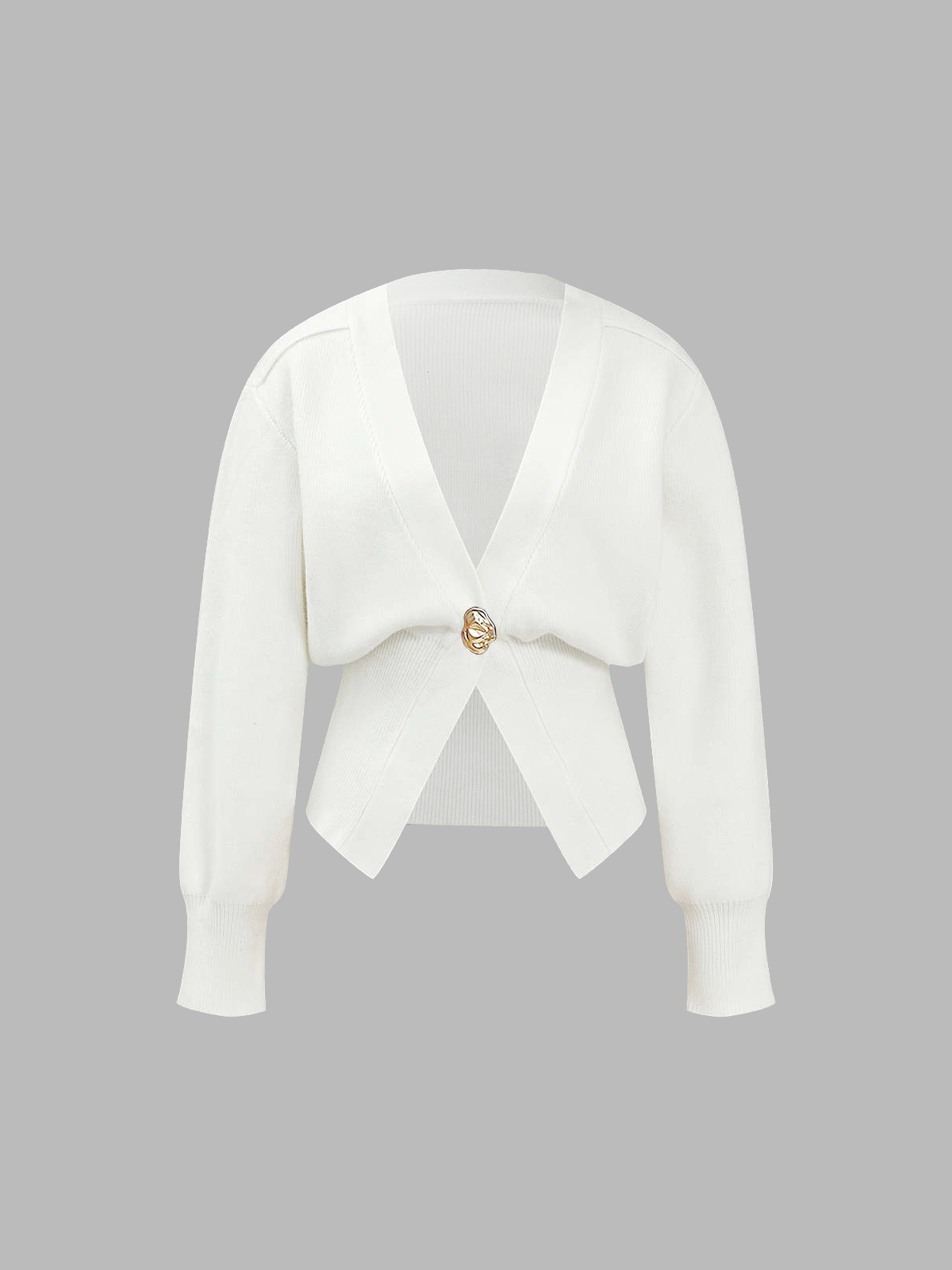 Eleanor | Retro V-neck Cardigan