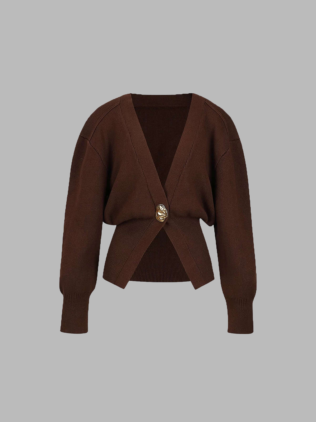 Eleanor | Retro V-neck Cardigan