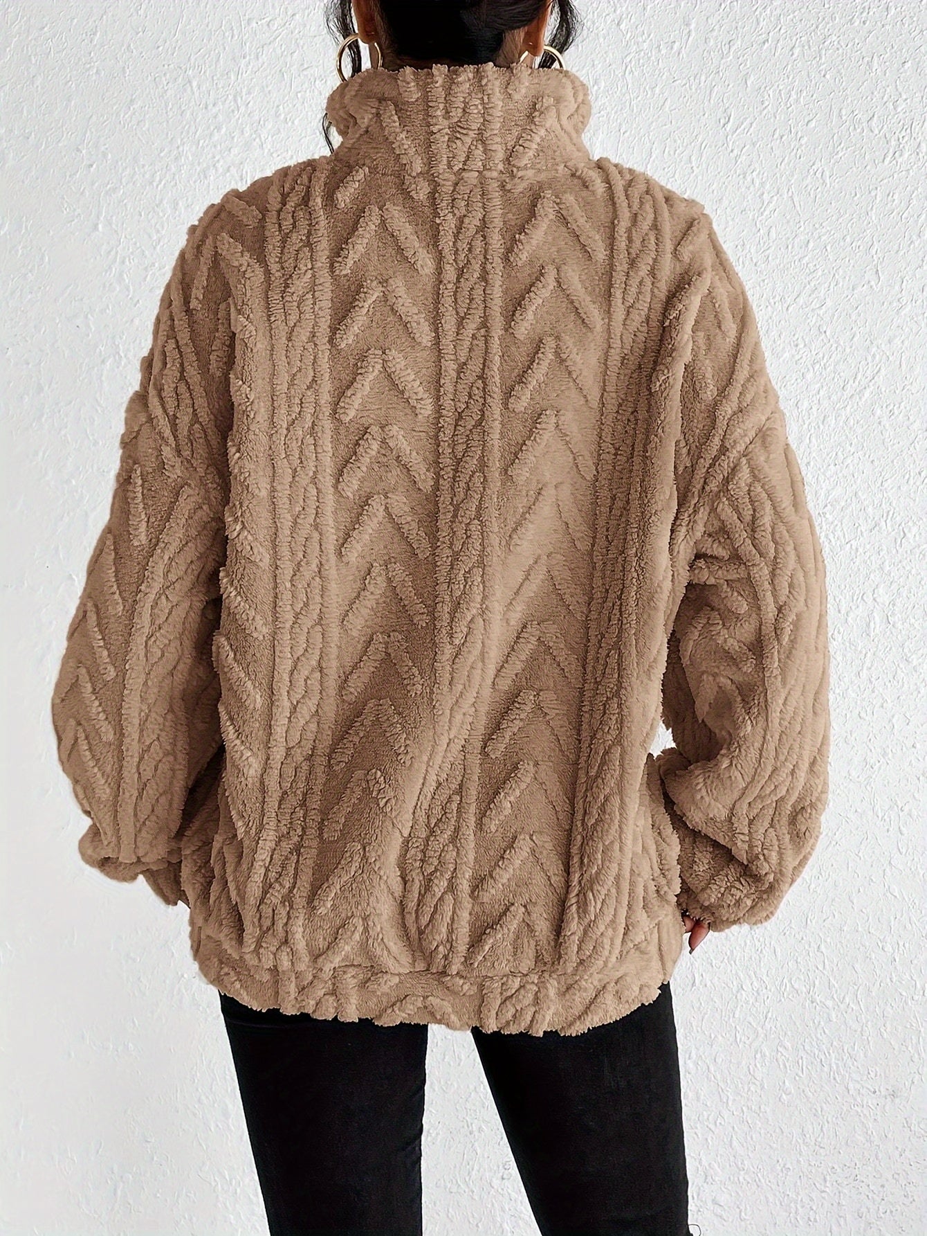 Millie | Knit Half Zip Sweater