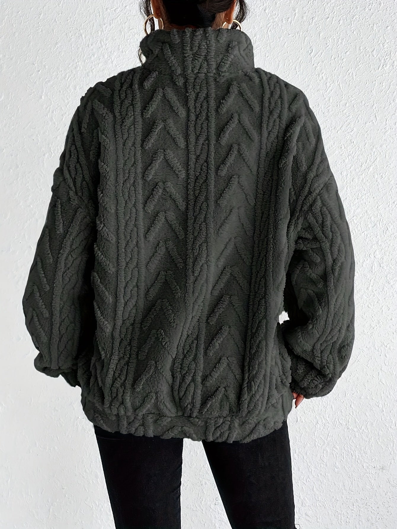 Millie | Knit Half Zip Sweater