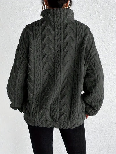 Millie | Knit Half Zip Sweater