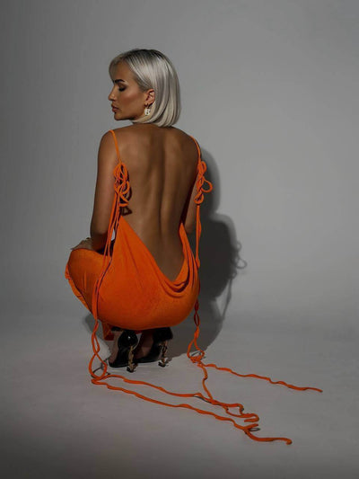 Lisa Backless Dress