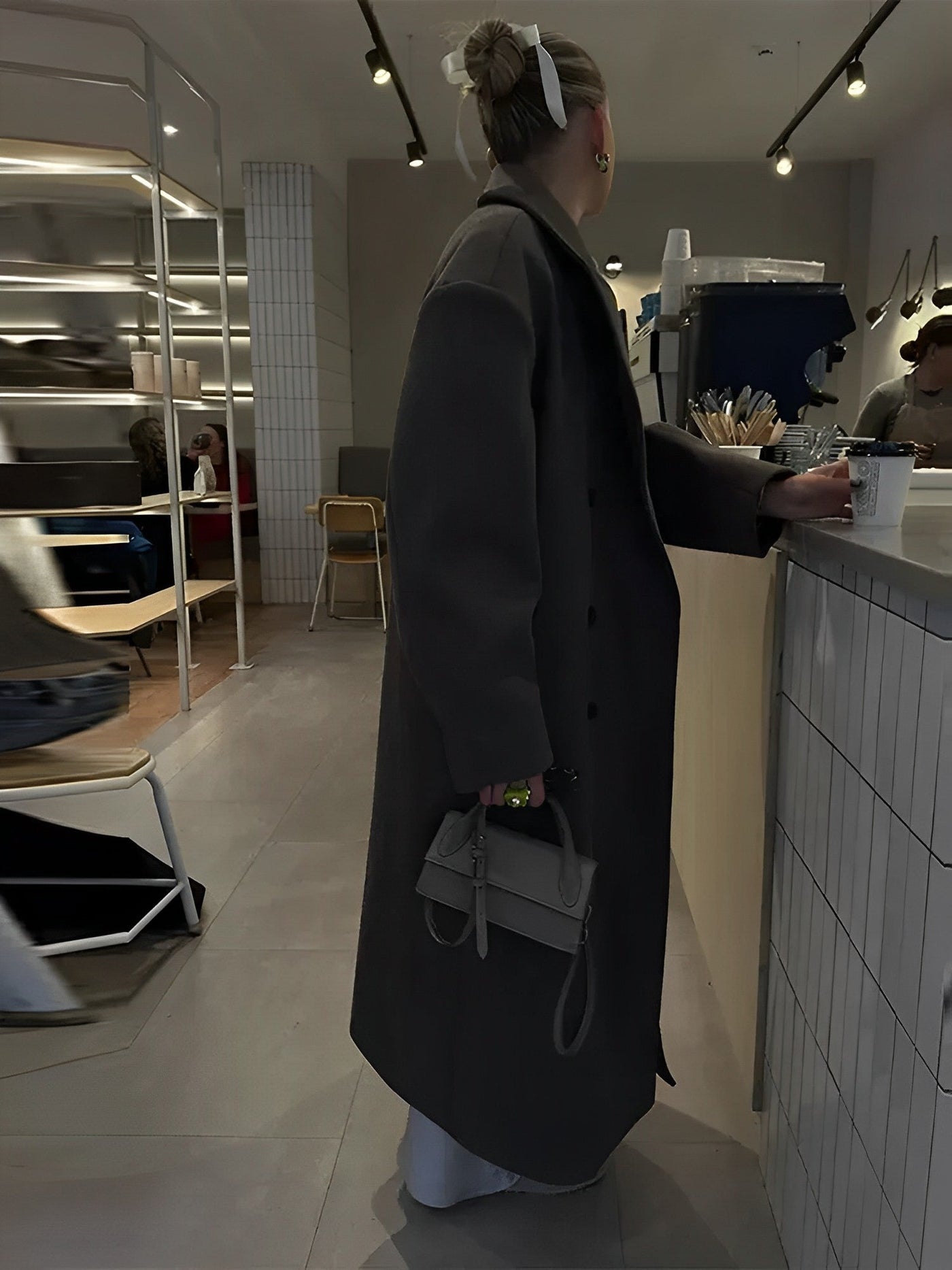 Marry | Velouré Oversized Coat