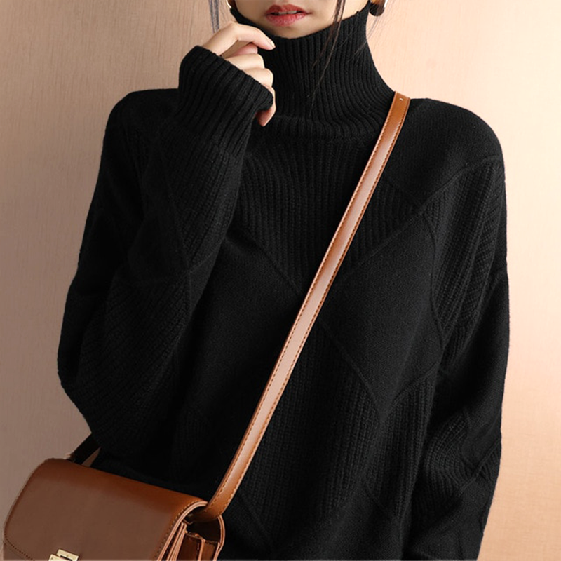 Jessica | Knit Turtleneck Sweater