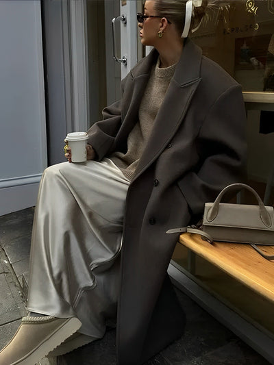 Marry | Velouré Oversized Coat