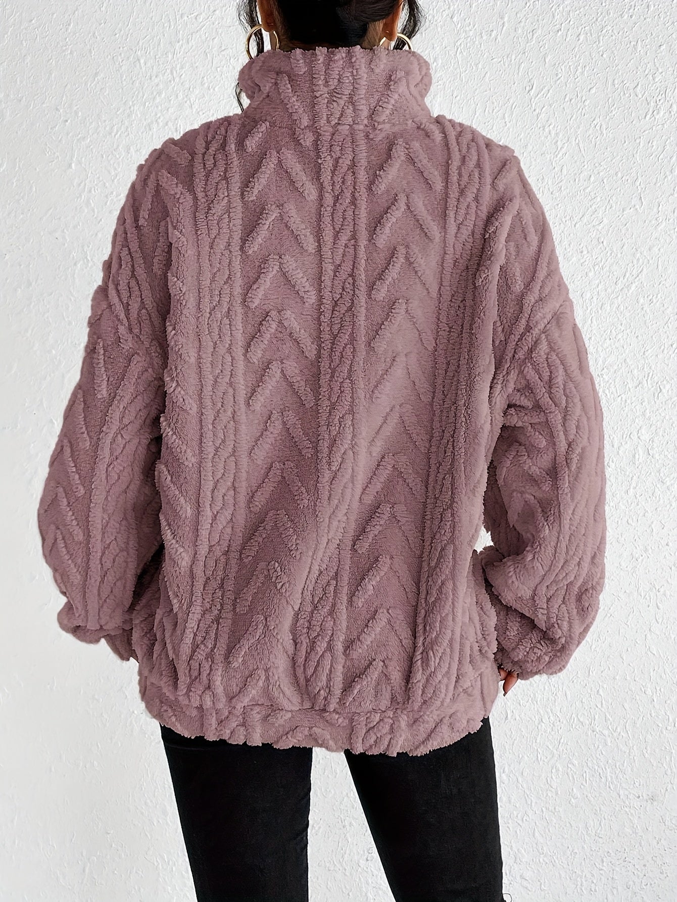 Millie | Knit Half Zip Sweater