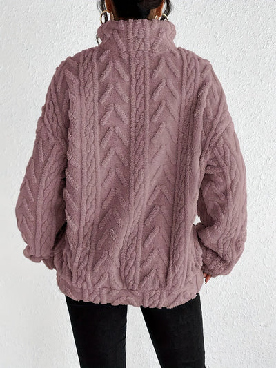 Millie | Knit Half Zip Sweater