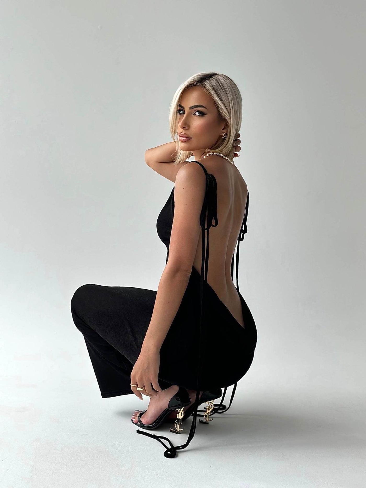 Lisa Backless Dress