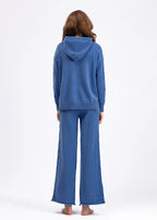 Cozy Cable Knit Hoodie & Pants Lounge Set