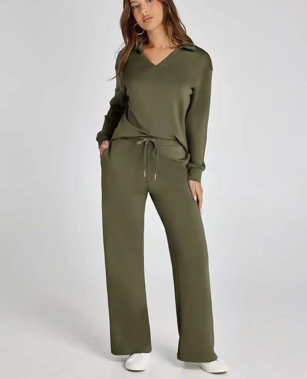 Luna | 2 Piece Sets Outfits Casual Long Sleeve Sweatsuits Sets