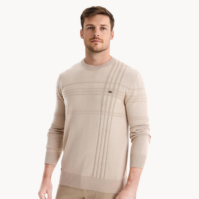 ASHTON | CHECK SWEATER