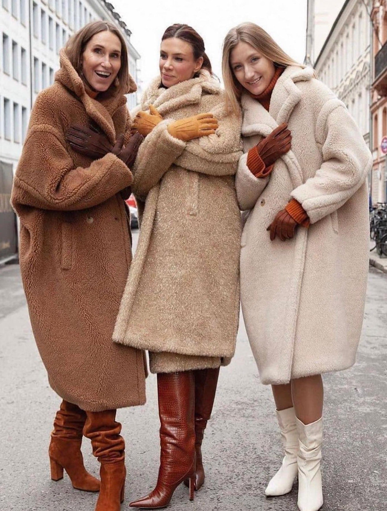 MILENA | ECO FUR BEAR COAT