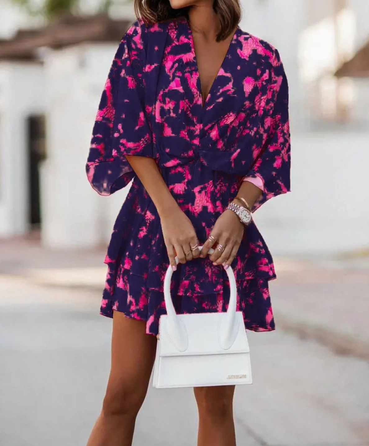 Valora - Floral Mini Dress