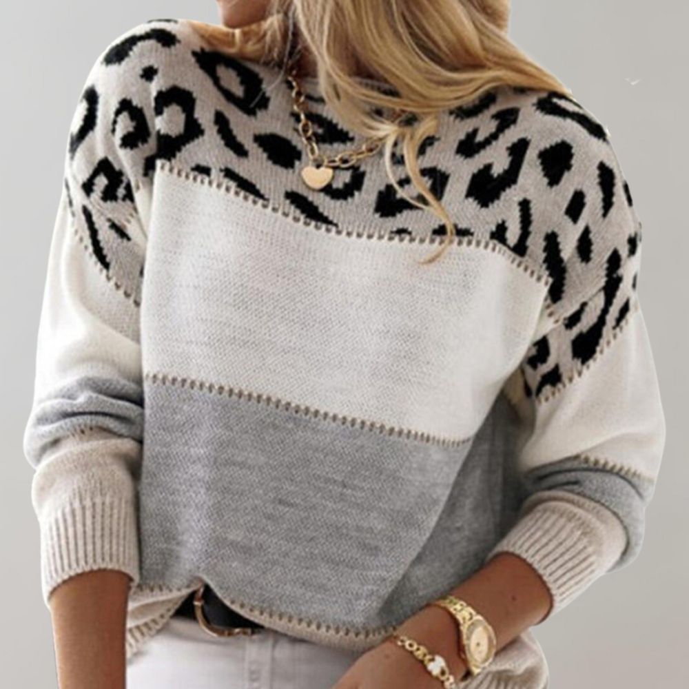 Emily - Leopard Print Sweater