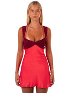 Anaya - Two-Tone Mini Dress