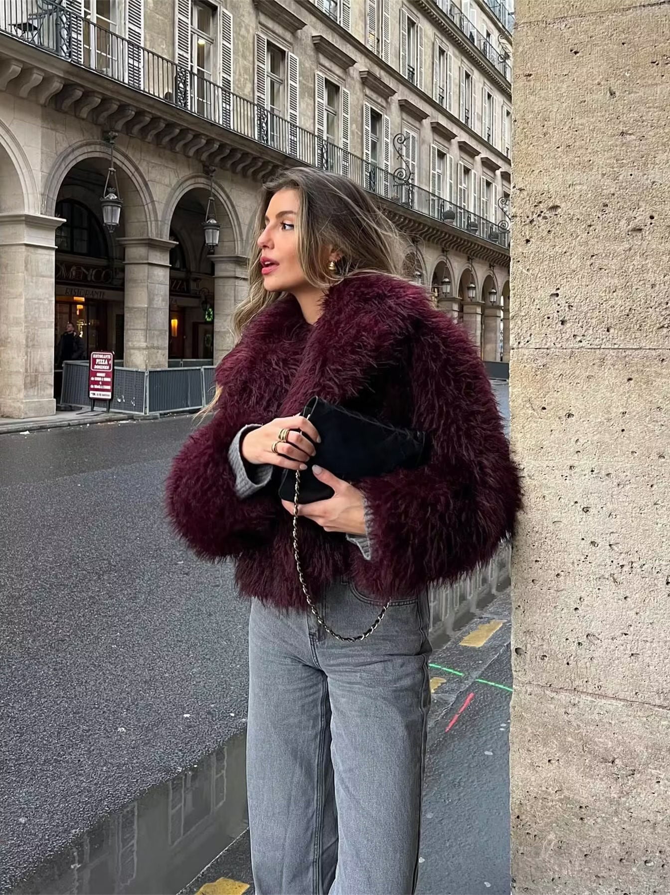 Celia | Faux Fur Coat