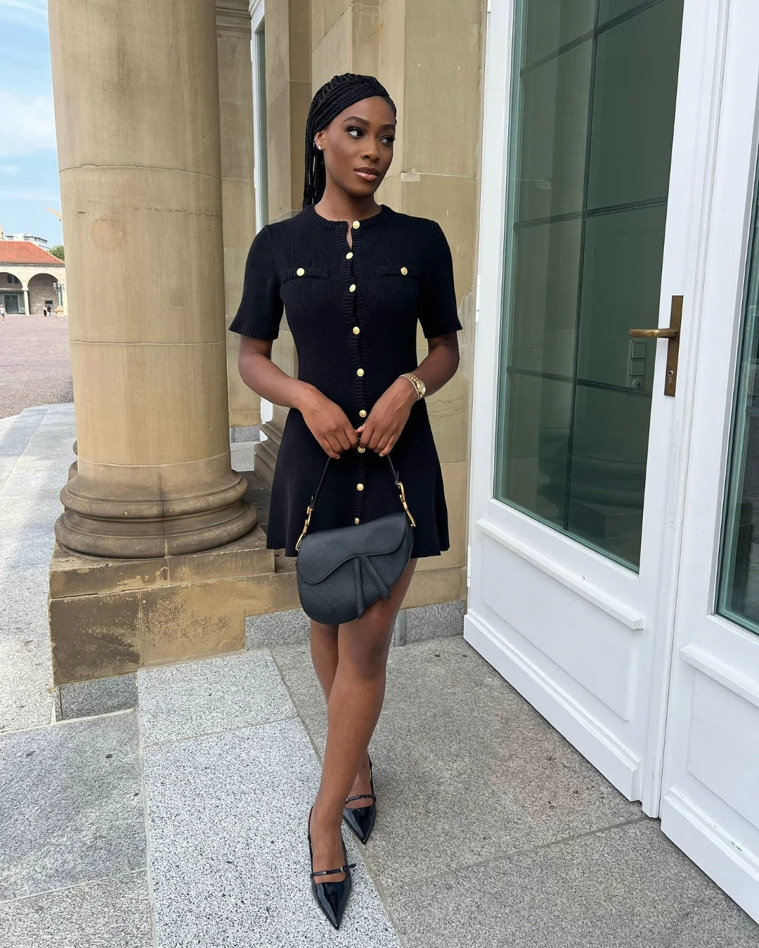 Sasha | Classic Mini Dress