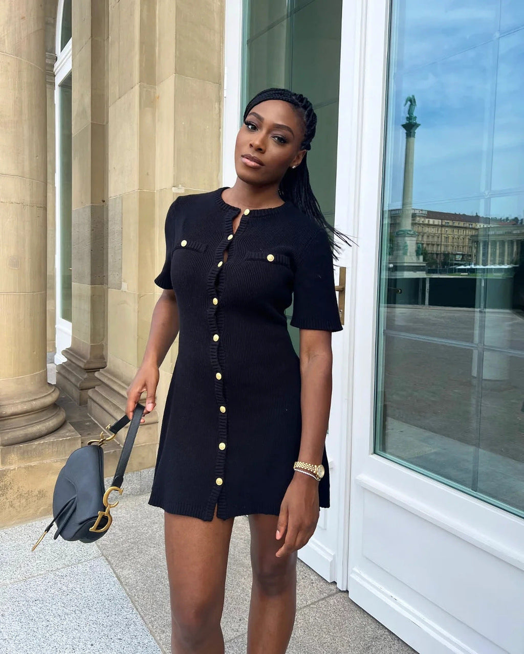 Sasha | Classic Mini Dress