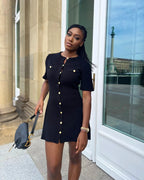 Sasha | Classic Mini Dress