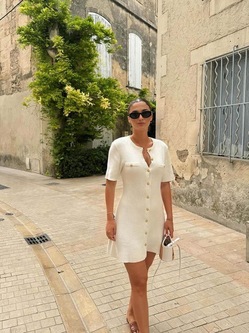 Sasha | Classic Mini Dress