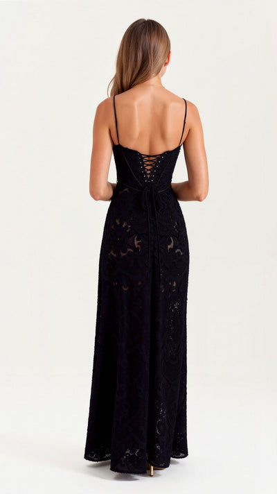 Whisper | Floral Chiffon Maxi Dress