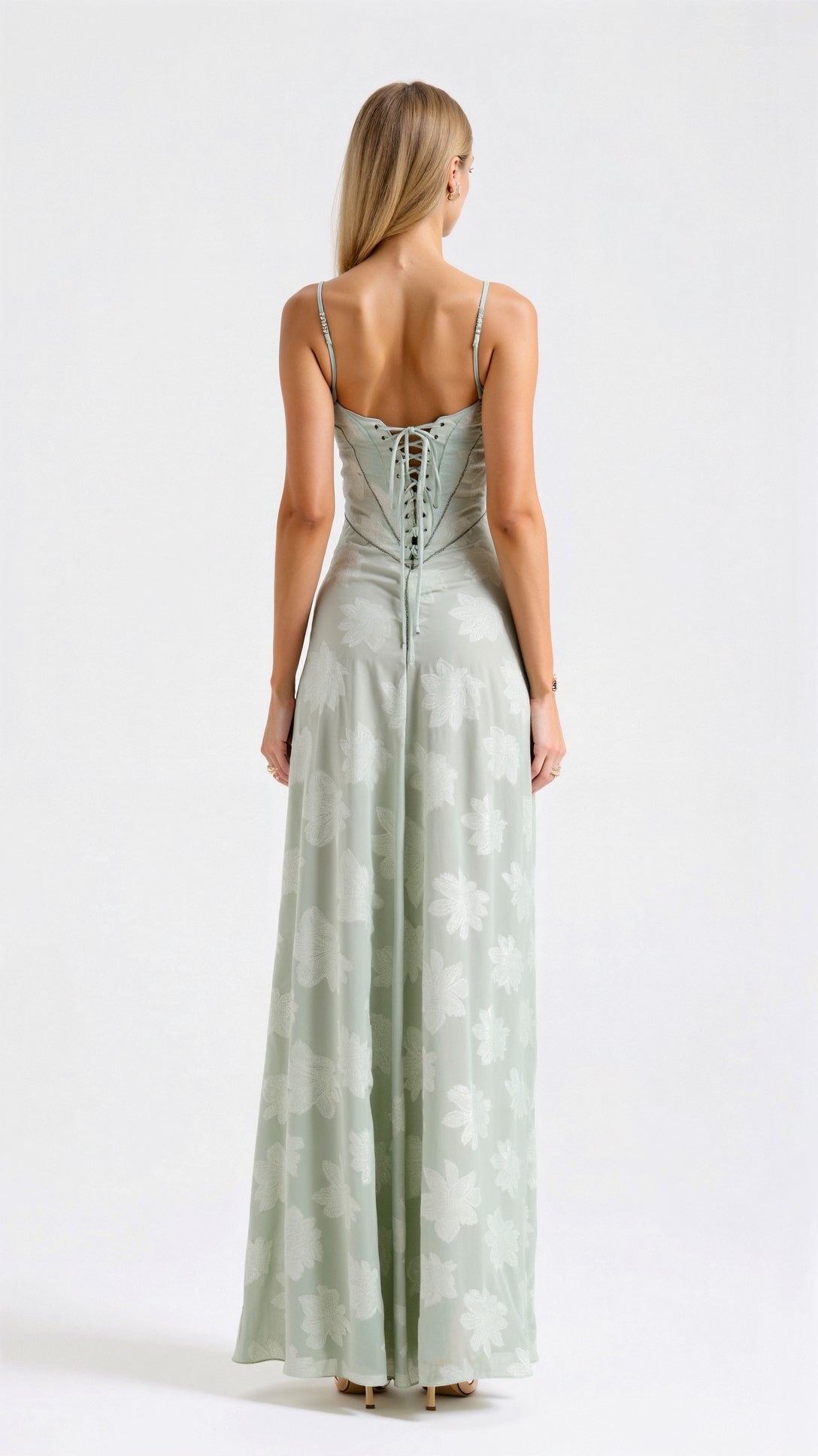 Whisper | Floral Chiffon Maxi Dress