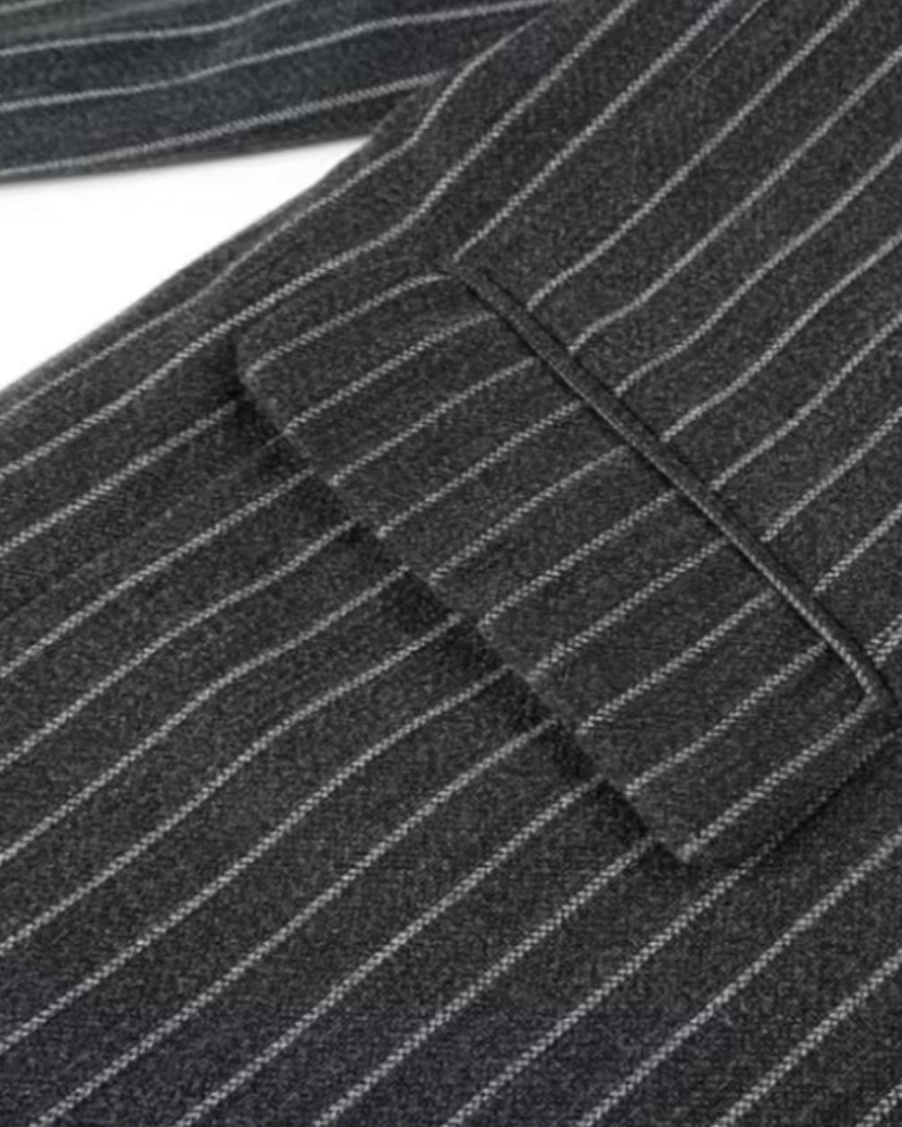 Willox | Striped Maxi Jacket