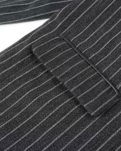 Willox | Striped Maxi Jacket