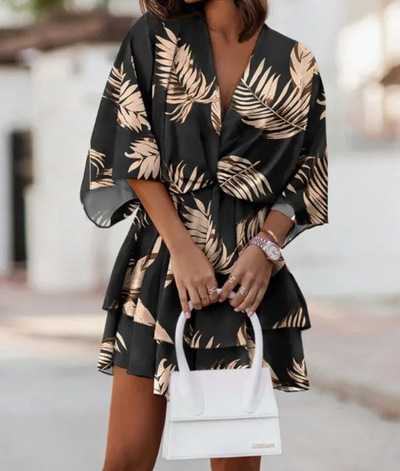 Valora - Floral Mini Dress