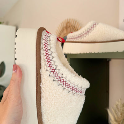 Claiere | Elevated Sherpa Slippers