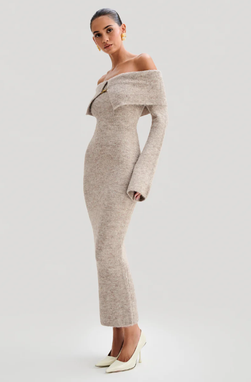 Ilana Knitted Midi Dress