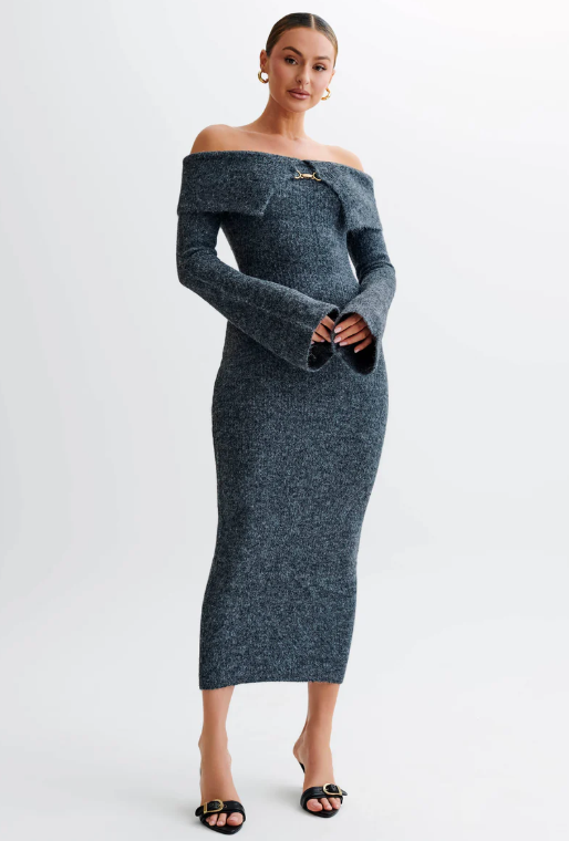 Ilana Knitted Midi Dress