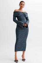 Ilana Knitted Midi Dress