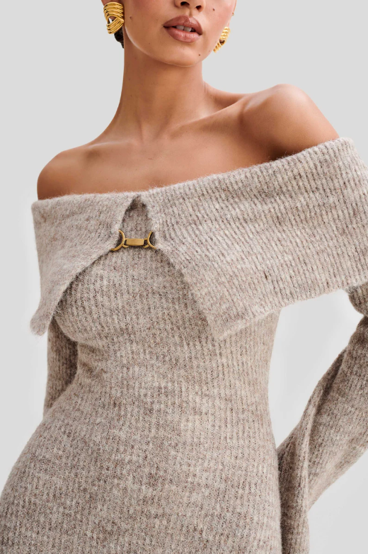 Ilana Knitted Midi Dress