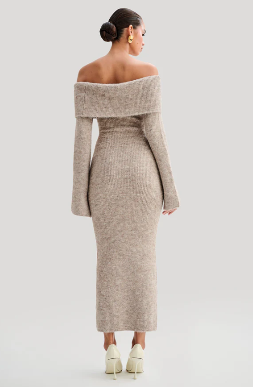 Ilana Knitted Midi Dress