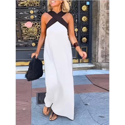 Delphine | Short Cross-Front Dress